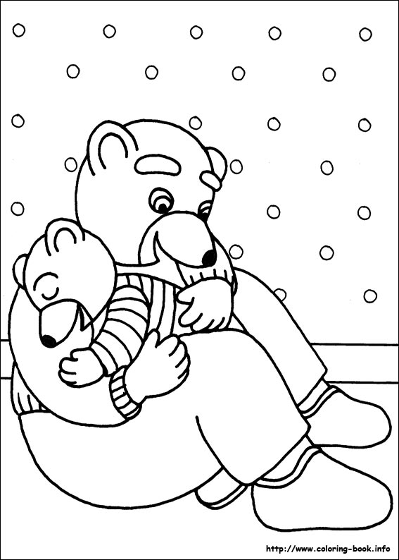 Little Brown Bear coloring picture